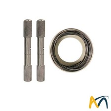 Dehorner Dehorning wire and Handles Plus Saw Wire Horns Hoof Sheep Goat Bull