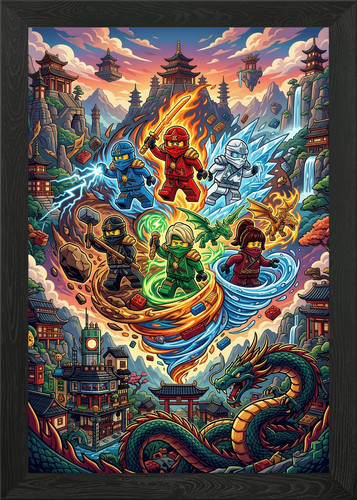 Lego ninjago elemental - ninjago, masters