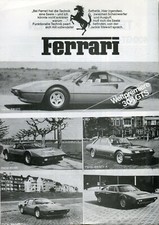 Ferrari 308 GTB  GTS GT4 400GT