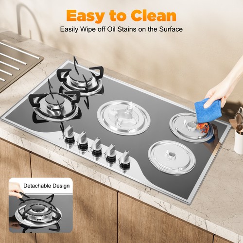 Burner gas stove - burner, cast