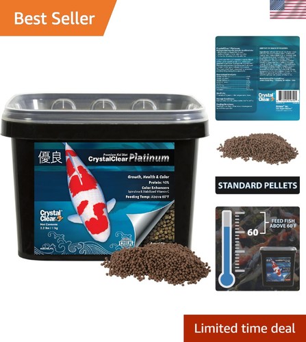 Platinum fish food floating - platinum,