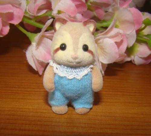 Sylvanian families baby racoon - sylvanian,