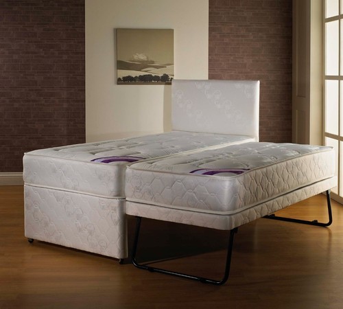Single guest bed with two - with,