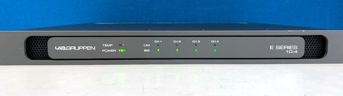 Lab gruppen series - e, 10:4