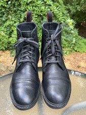 Allen Edmonds SURREY Men’s Sz 12 Cap Toe Derry Black 3674 Commando Outsole Boots