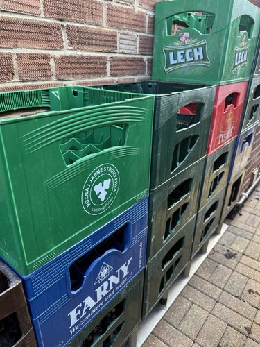 Plastic beer crate for x - for,