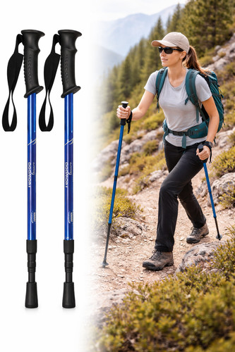 Adjustable hiking trekking - 2,