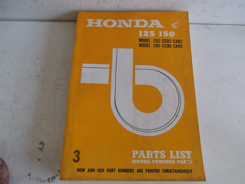 Honda c92 cs92 ca92 - c92, c95