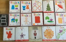 SIZZIX Die Cutters Used BIGZ, Originals, Thick Cuts, Sizzlets VGC