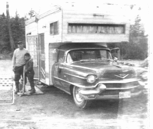 1950s custom cadillac camper - custom,