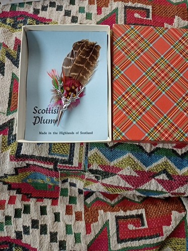 Scottish plume brooch - scottish,