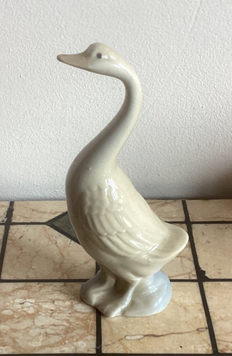 Vintage porcelain duck goose - vintage,
