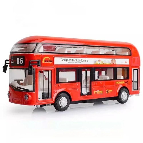 Double decker bus with - decker,