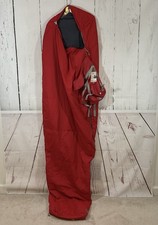 Marmot NanoWave 45 Red Mummy Sleeping Bag Regular 6 FT Left Zip Camping Travel