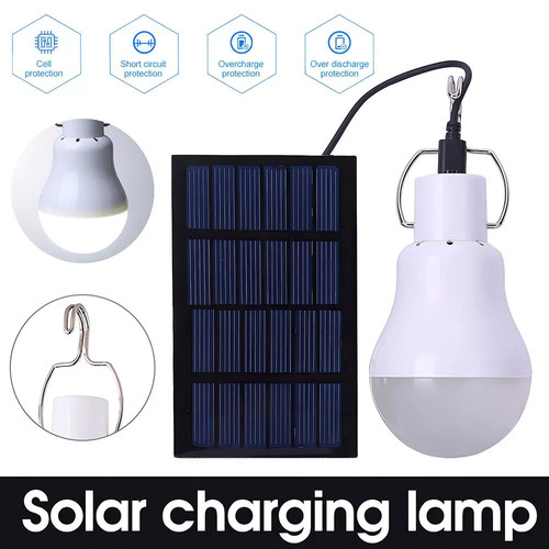 Solar panel powered led - panel, light