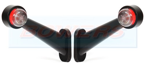 Red white rubber - rubber, stalk