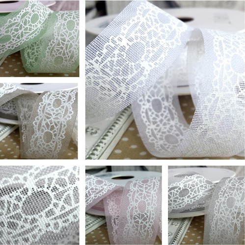25mm lace print - lace, sheer