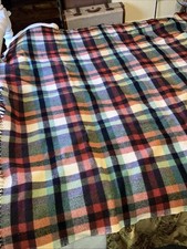 Vintage Pure Wool Checkered