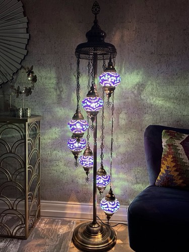 Glass blue colour turkish - glass,