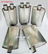 18" Long Oval Exhaust Silencer