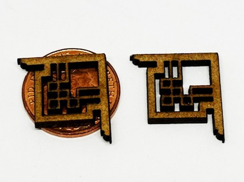Dolls house wooden - dolls,