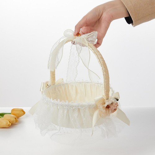 Flower girl basket wedding - girl,