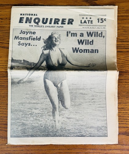 National enquirer newspaper - enquirer,