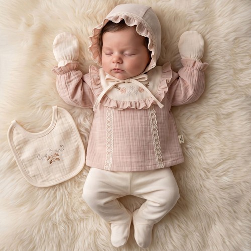Baby girl cotton piece - baby,