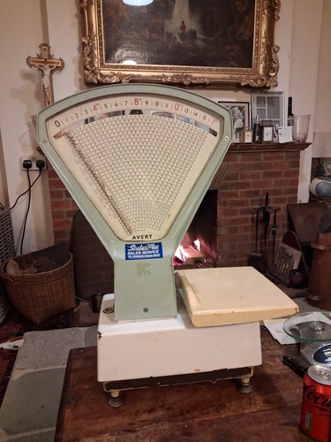 Vintage avery shop scales - avery,