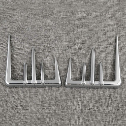 Chrome front glove - chrome,