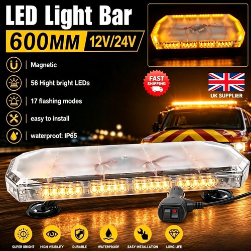Led 600mm magnetic amber - led,