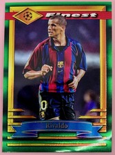 2022/23 Topps Finest Flashbacks UCC UEFA Rivaldo FC Barcelona #74