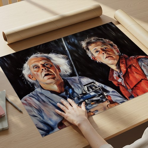 Back the future artwork - the,