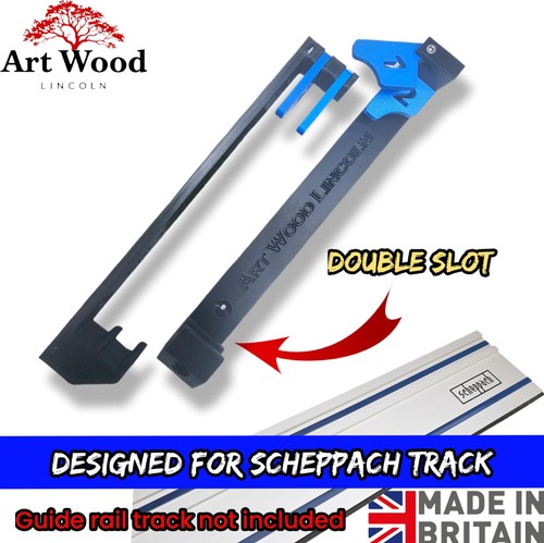 Double slot track saw - track,