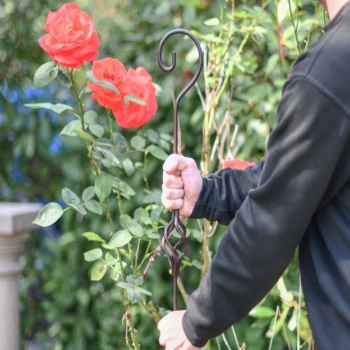 5ft spiral hook metal - spiral,