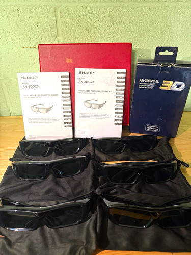 Sharp rechargeable glasses - sharp,
