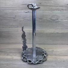 Arthur Court Paper Towel Holder Grape Design 13.25” 2002 Marked