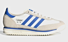 Adidas SL 72 RS Mens Shoes Trainers UK Size 7.5 - 11   JH8644   White  Blue