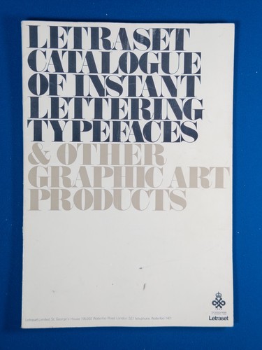 Vintage 1966 letraset - 1966,