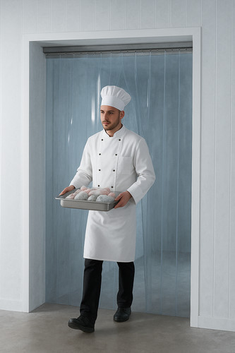 Freezer room pvc - freezer, curtain
