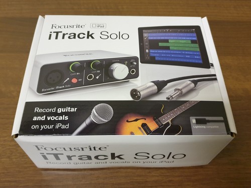 New focusrite itrack - focusrite,