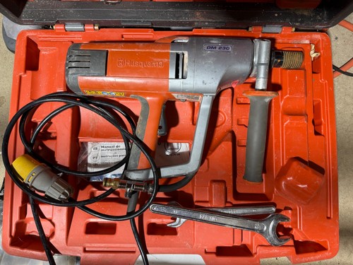Husqvarna core drill - 110v,