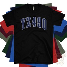 YZ490 T-SHIRT VARSITY LOGO