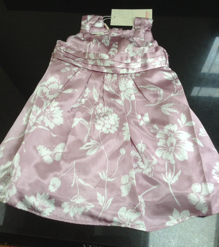 Monsoon pink pia satin floral - satin,