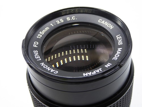 Canon 135mm fd s c - f/3.5,
