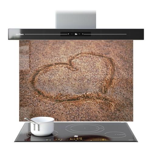 Kitchen glass splashback - kitchen,