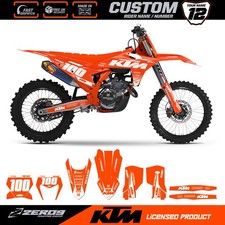 KTM MOTOCROSS GRAPHICS, CUSTOM