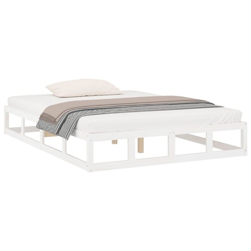 Solid wood bed frame - bed,
