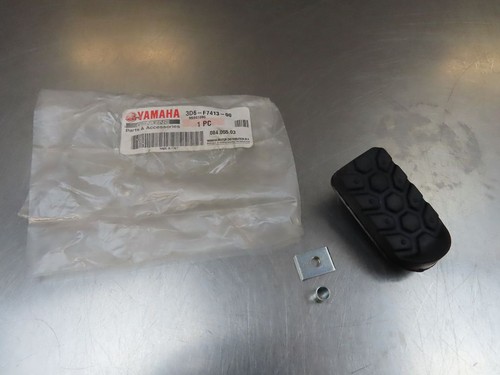 Footrest rubber 3d6 f7413 - footrest,