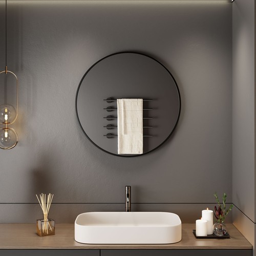 Neo black round metal - neo,